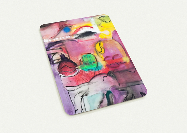 Marilyn By Grace Hartigan Pack of 10 Post Cards | Grace Hartigan Post Cards | A6 (10.5 x 14.8 cm) - 4.1 x 5.8 inches