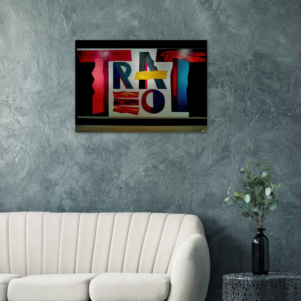 O Teatro - 2009 - Joao Vieira Brushed Aluminum Print - 70x100 cm / 28x40 inches | Joao Vieira Aluminum Print | Joao Vieira Prints