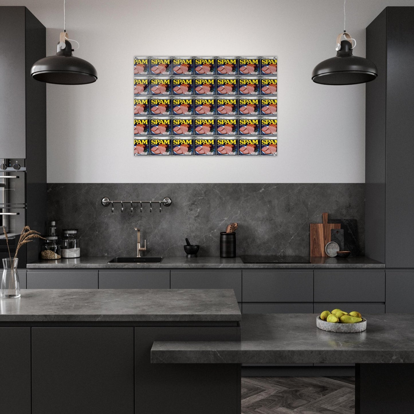 Spam - Andy Warhol Acrylic Print - 70x100 cm / 28x40″ inches