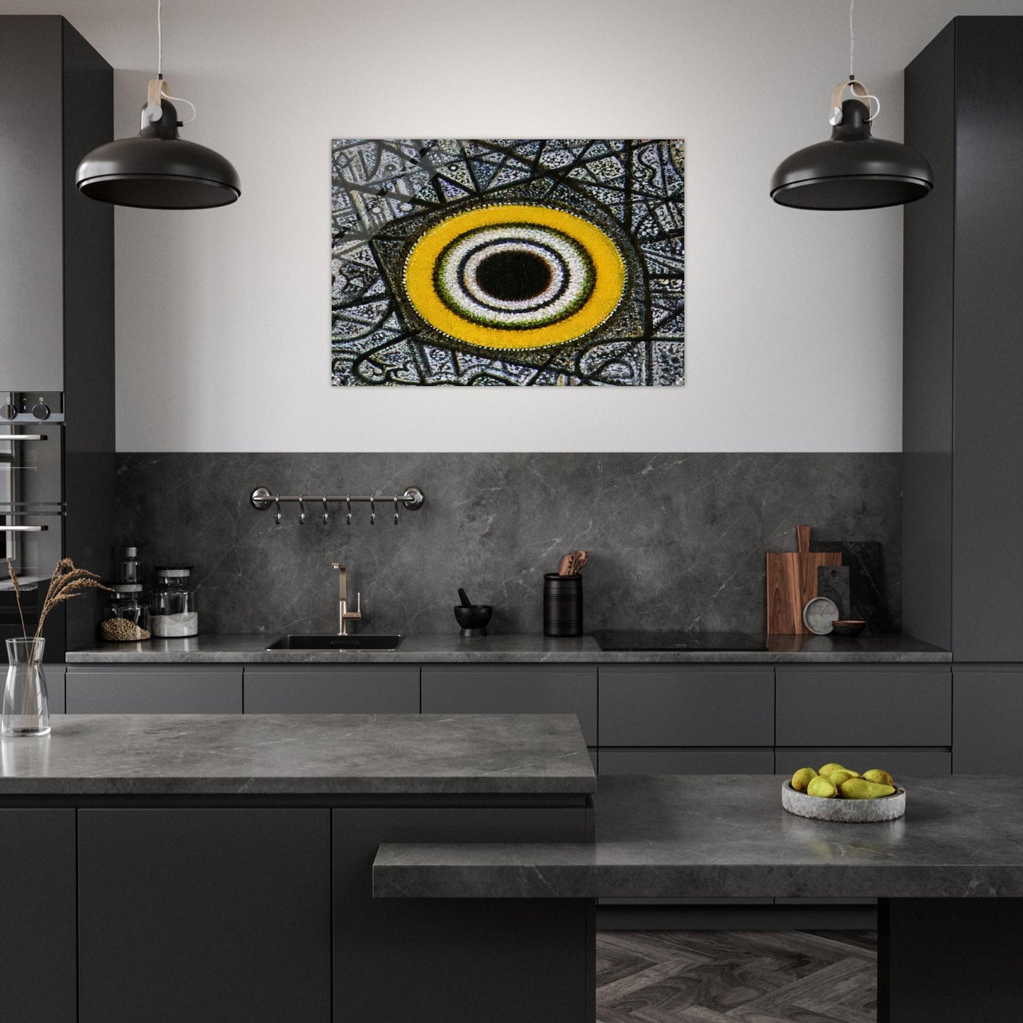 Now a Turning Orb - Richard Pousette-Dart Acrylic Print - 70x100 cm / 28x40″ inches