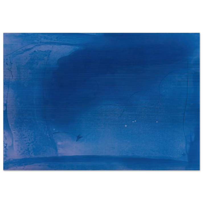 Corot s Mark - 1987 - Helen Frankenthaler Brushed Aluminum Print - 70x100 cm / 28x40 inches | Helen Frankenthaler Aluminum Print | Helen Frankenthaler Prints