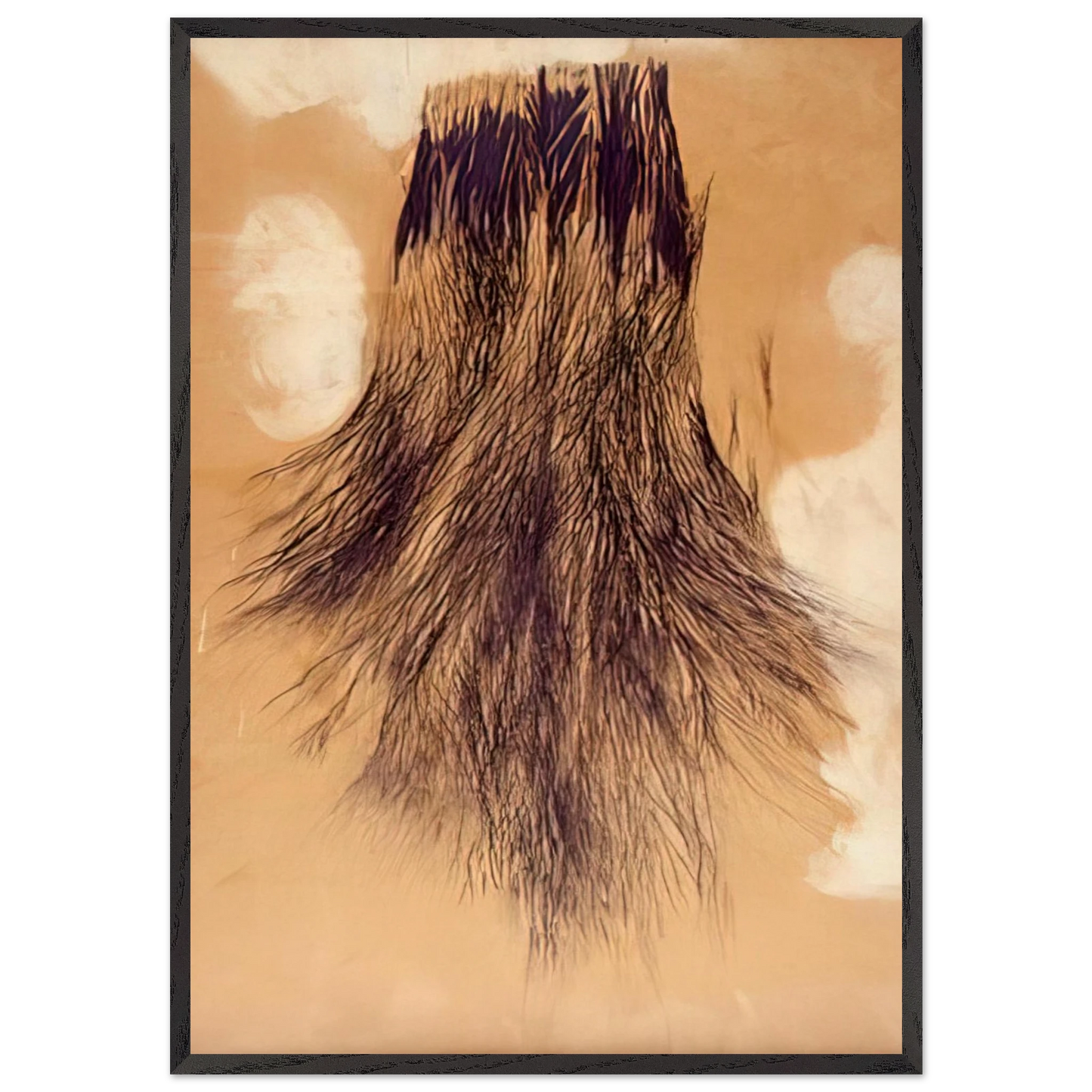 Jay DeFeoBIGPersephone - Jay DeFeo 70x100 cm / 28x40 inches Framed Art Print – Black Wooden Frame