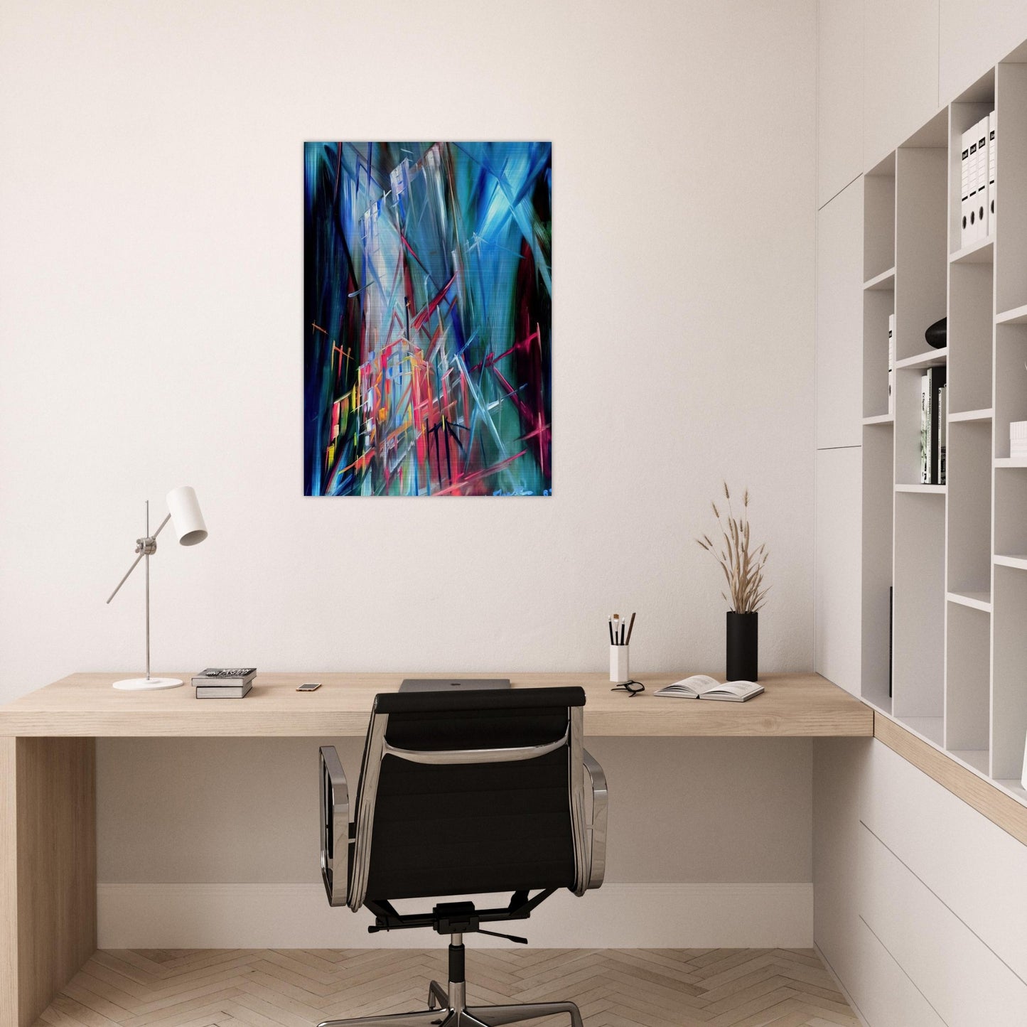 Fantasy - Konrad Zuse Brushed Aluminum Print - 70x100 cm / 28x40 inches | Konrad Zuse Aluminum Print | Konrad Zuse Prints