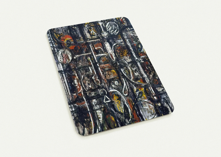 Palimpsest By Richard Pousette-Dart Pack of 10 Post Cards | Richard Pousette-Dart Post Cards | A6 (10.5 x 14.8 cm) - 4.1 x 5.8 inches