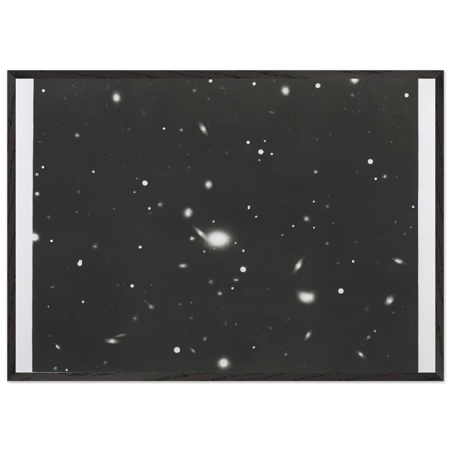 GALAXY 1975 - Vija Celmins 70x100 cm / 28x40 inches Framed Art Print – Black Wooden Frame
