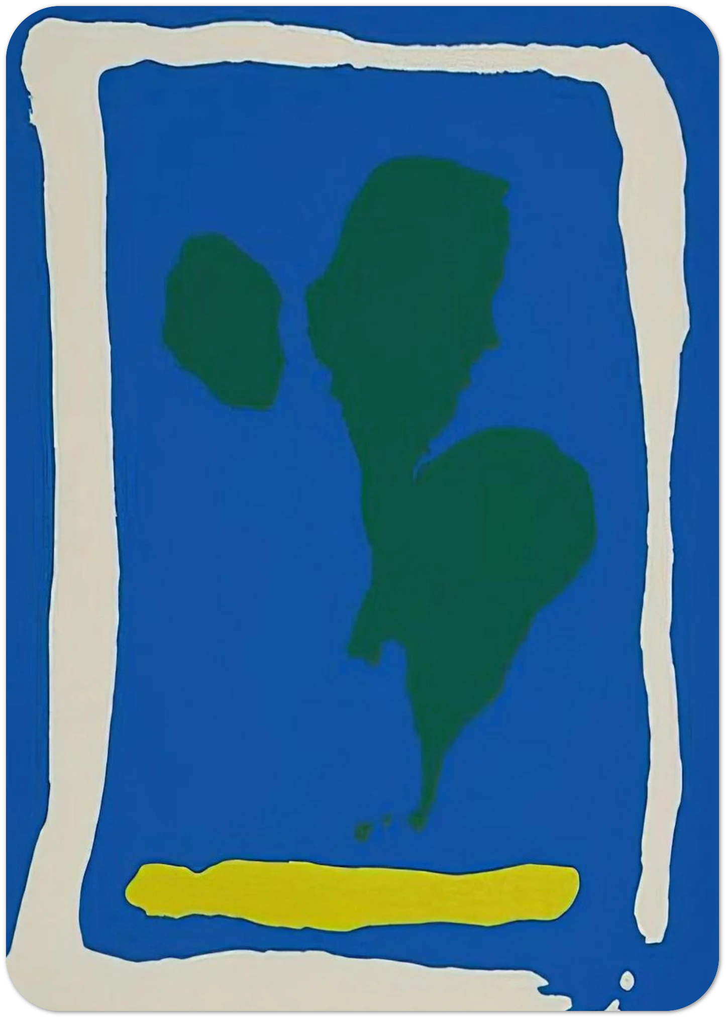 Air Frame - 1965 By Helen Frankenthaler Pack of 10 Post Cards | Helen Frankenthaler Post Cards | A6 (10.5 x 14.8 cm) - 4.1 x 5.8 inches