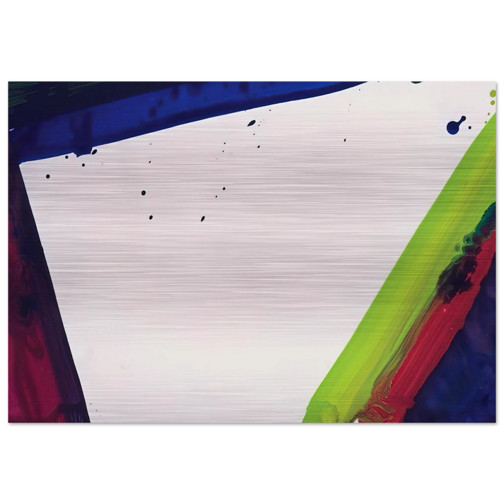 Untitled Sketch SF66-048 - Sam Francis Brushed Aluminum Print - 70x100 cm / 28x40 inches | Sam Francis Aluminum Print | Sam Francis Prints