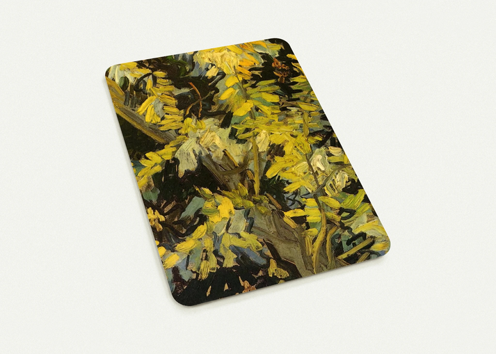 Blossoming Acacia Branches By Vincent van Gogh Pack of 10 Post Cards | Vincent van Gogh Post Cards | A6 (10.5 x 14.8 cm) - 4.1 x 5.8 inches