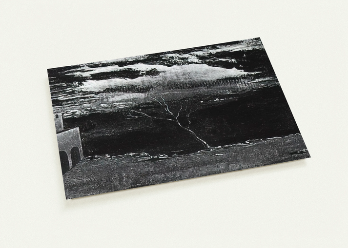 LANDSCAPE NEAR AMPURDAN By Salvador Dali Pack of 10 Post Cards | Salvador Dali Post Cards | A6 (10.5 x 14.8 cm) - 4.1 x 5.8 inches