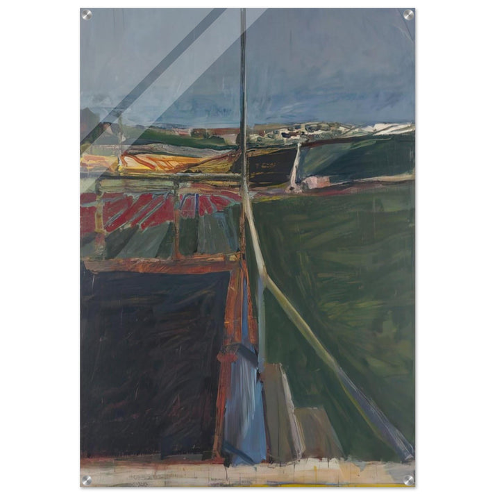 View from the Porch - Richard Diebenkorn Acrylic Print - 70x100 cm / 28x40″ inches | Richard Diebenkorn Wall Art | Richard Diebenkorn Prints
