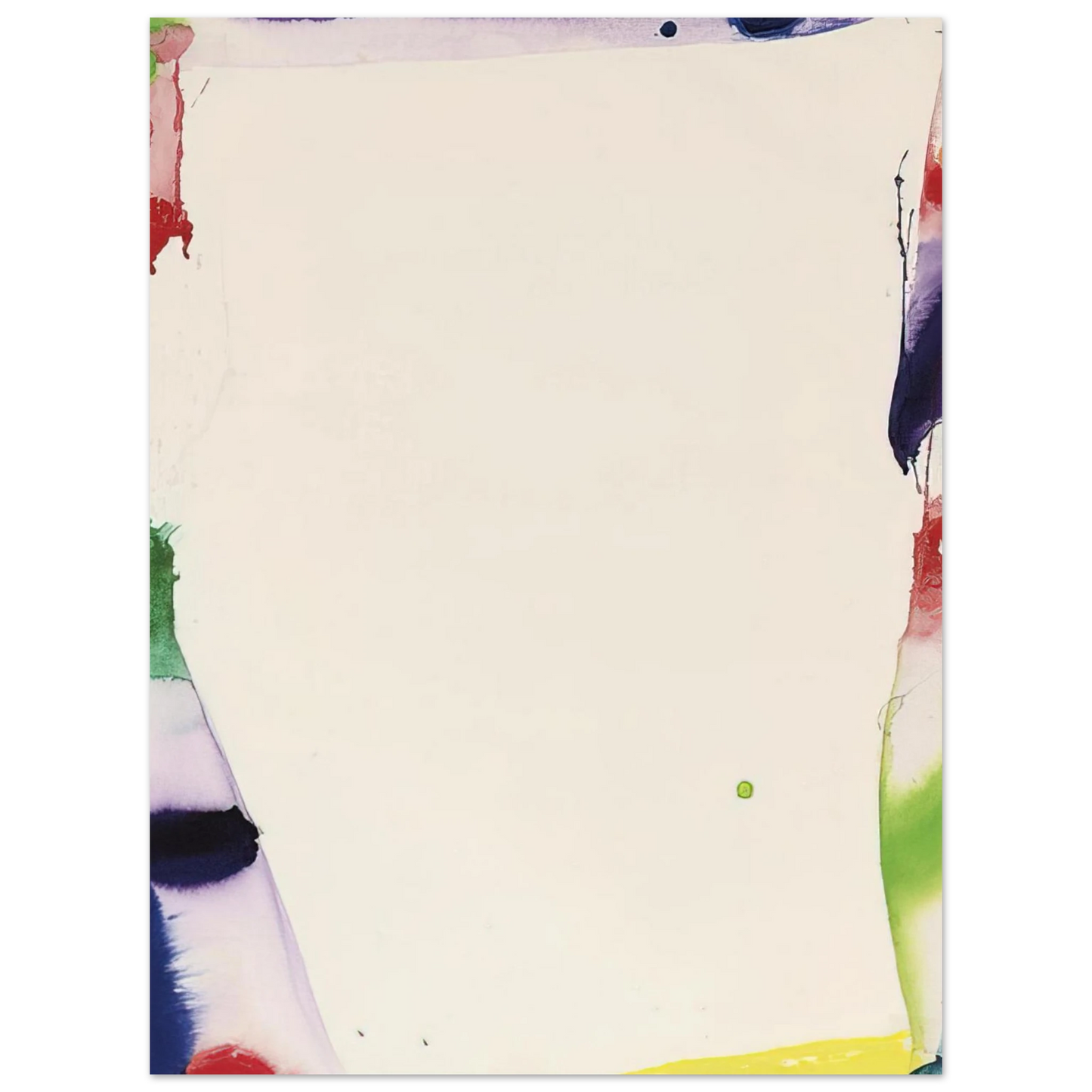 Sam Francis - Back Off 75x100 cm / 30x40inches Fine Art Poster