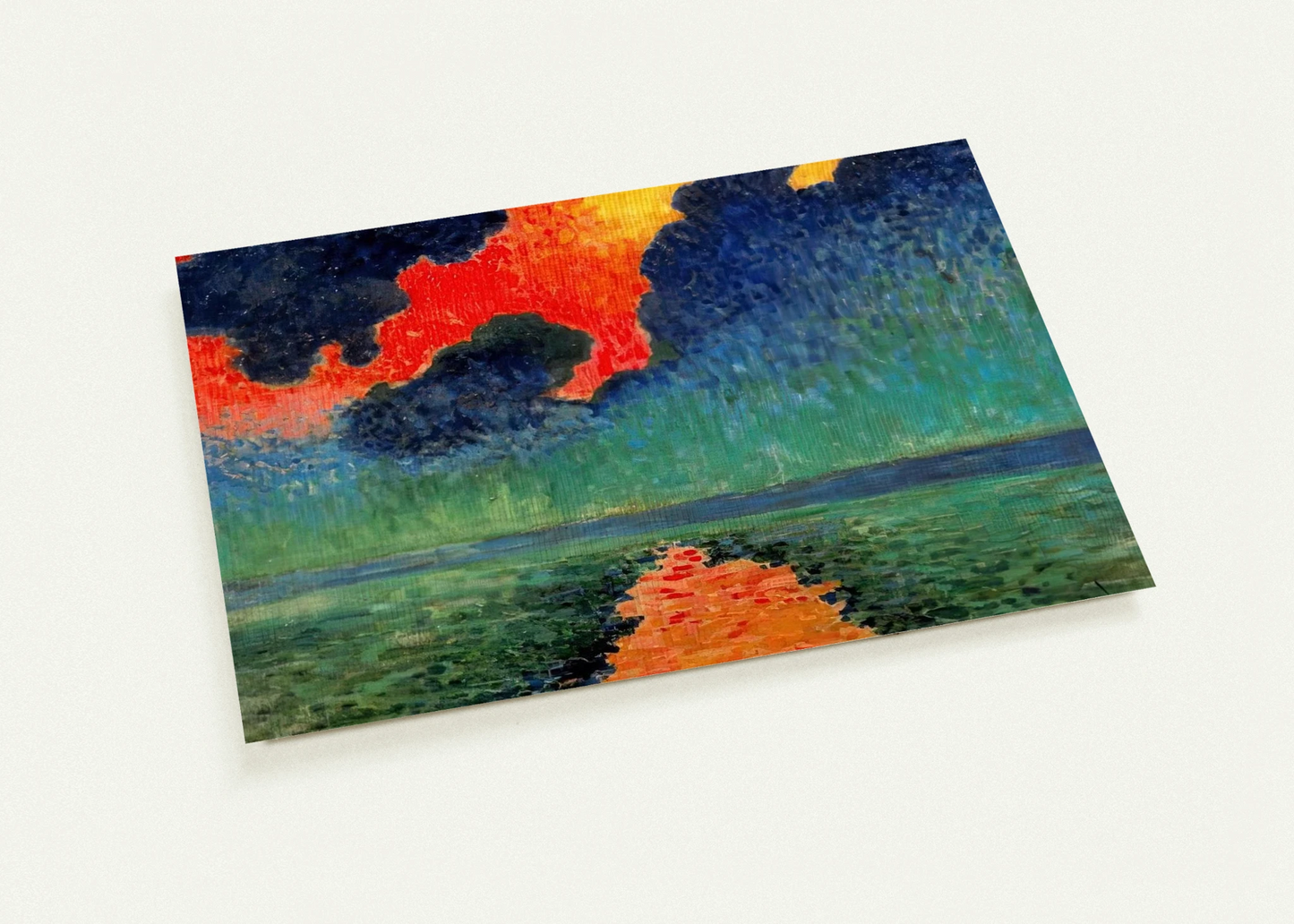 EFFECT OF SUN ON THE WATER LONDON 1906 By Andre Derain Pack of 10 Post Cards | Andre Derain Post Cards | A6 (10.5 x 14.8 cm) - 4.1 x 5.8 inches