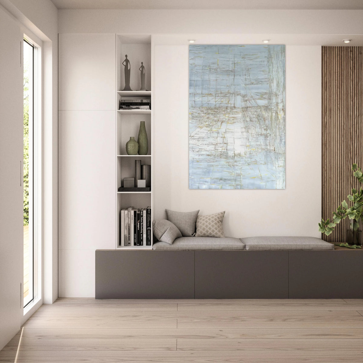 Ariadne - 1988 - Maria Helena Vieira da Silva Art Prints - 100x150 cm / 40x60″ inches | Maria Helena Vieira da Silva Poster | Maria Helena Vieira da Silva Prints