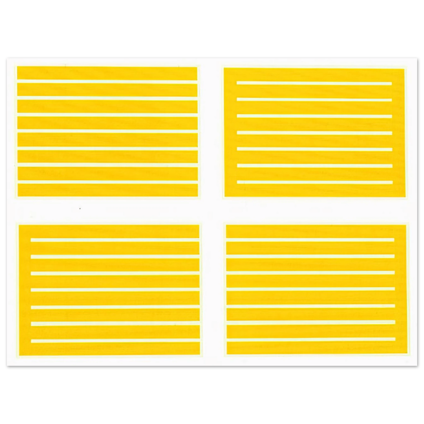 Donald Judd - Untitled #235-238 - 1994 75x100 cm / 30x40inches Fine Art Poster