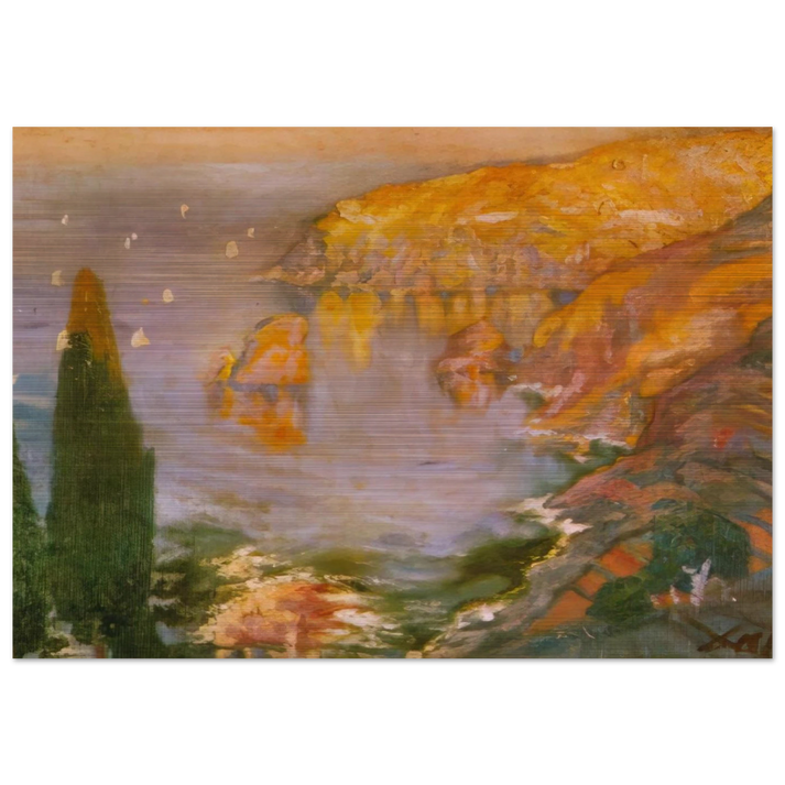 CALA NANS - Salvador Dali Brushed Aluminum Print - 70x100 cm / 28x40 inches | Salvador Dali Aluminum Print | Salvador Dali Prints