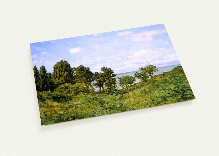 By the Sea By claude monet Pack of 10 Post Cards | claude monet Post Cards | A6 (10.5 x 14.8 cm) - 4.1 x 5.8 inches