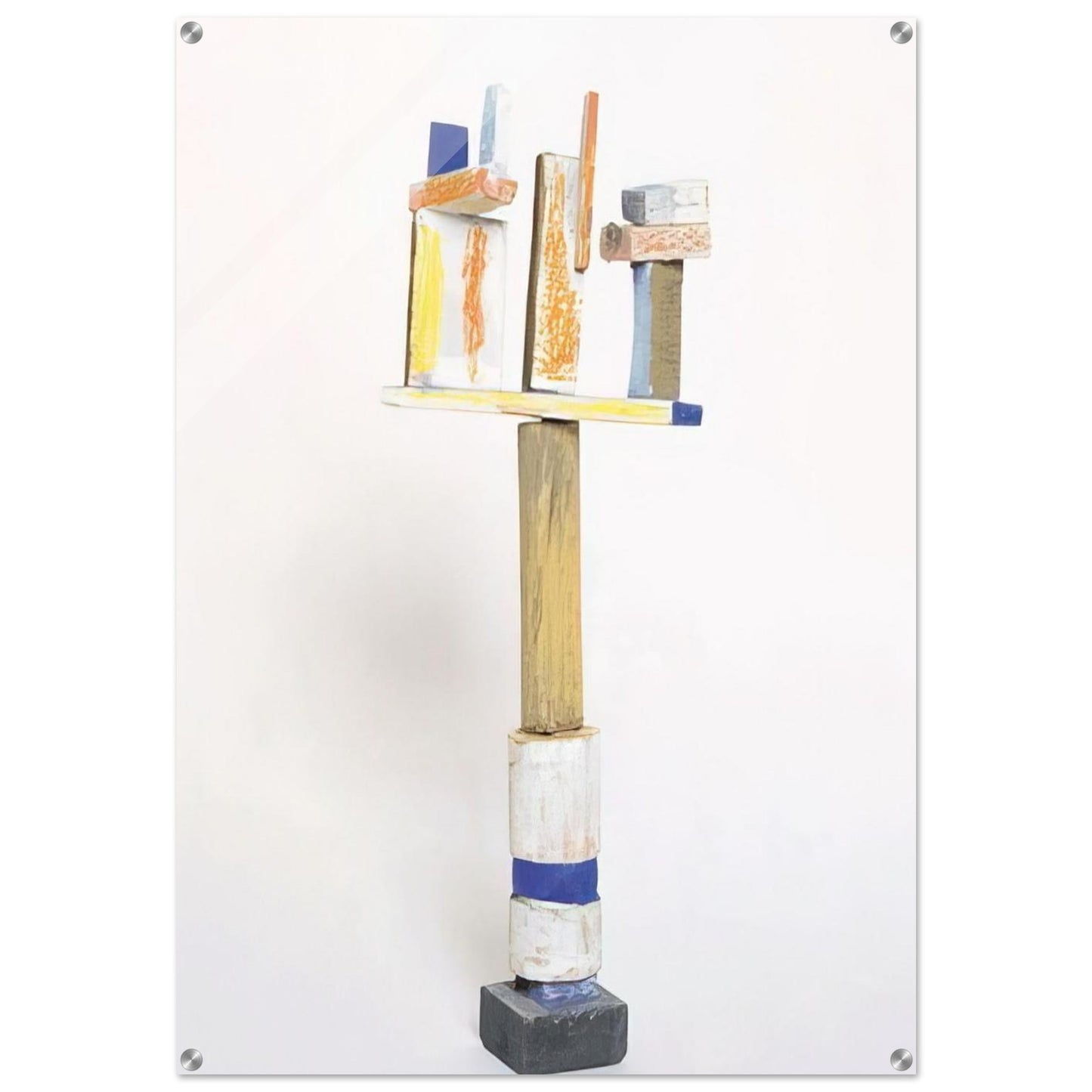DIVERTIMENTO 1995 1 - Esteban Vicente Acrylic Print - 70x100 cm / 28x40″ inches
