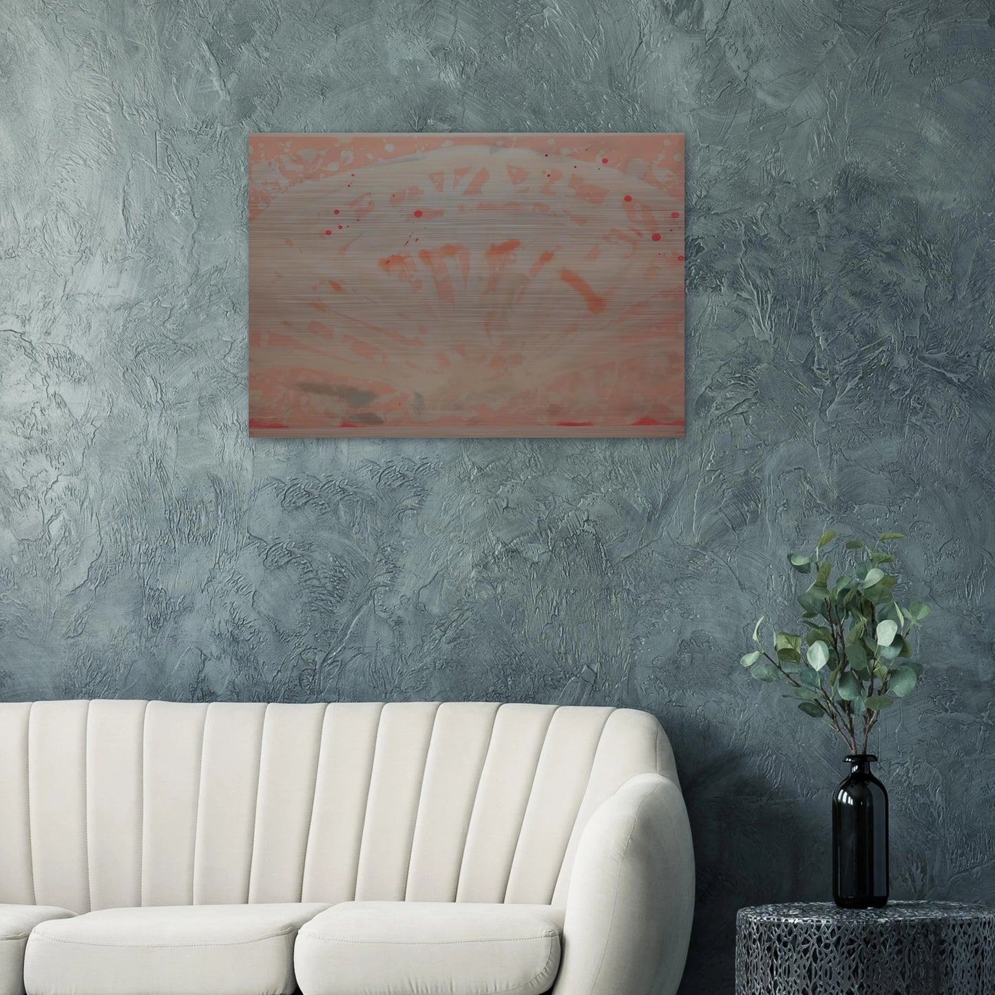 FREGOLI 1969 - Antoni Tapies Brushed Aluminum Print - 70x100 cm / 28x40 inches | Antoni Tapies Aluminum Print | Antoni Tapies Prints