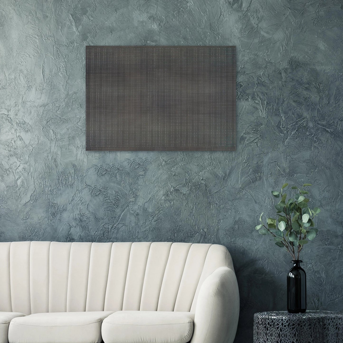 White Flower - Agnes Martin Brushed Aluminum Print - 70x100 cm / 28x40 inches | Agnes Martin Aluminum Print | Agnes Martin Prints