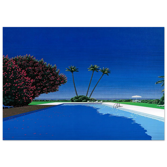 Time Goes By - Hiroshi Nagai Brushed Aluminum Print - 70x100 cm / 28x40 inches | Hiroshi Nagai Aluminum Print | Hiroshi Nagai Prints