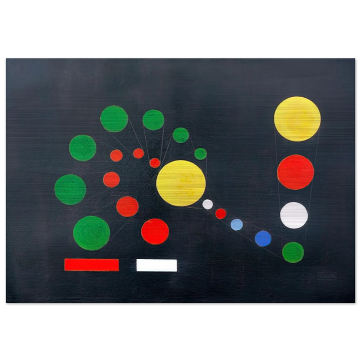 Untitled, Celestial Realm - 1956 1 - Lolo Soldevilla Brushed Aluminum Print - 70x100 cm / 28x40 inches | Lolo Soldevilla Aluminum Print | Lolo Soldevilla Prints
