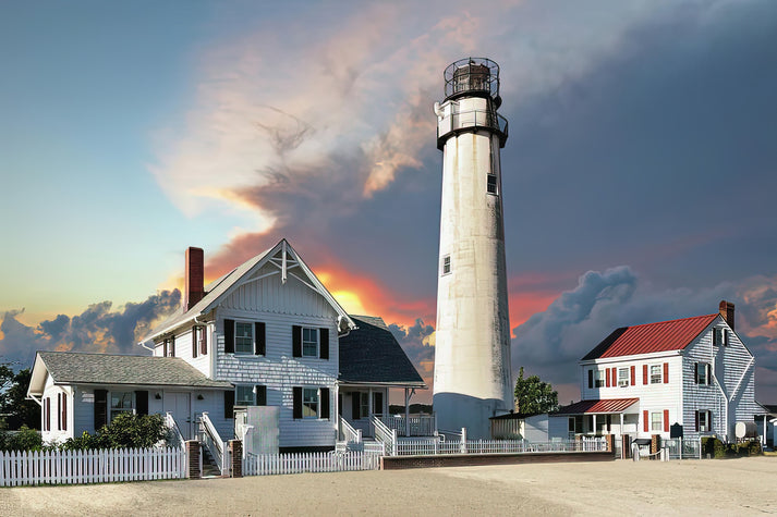 Fenwick Island Lighthouse Art Print | Premium Fine Art Print | RedKalion