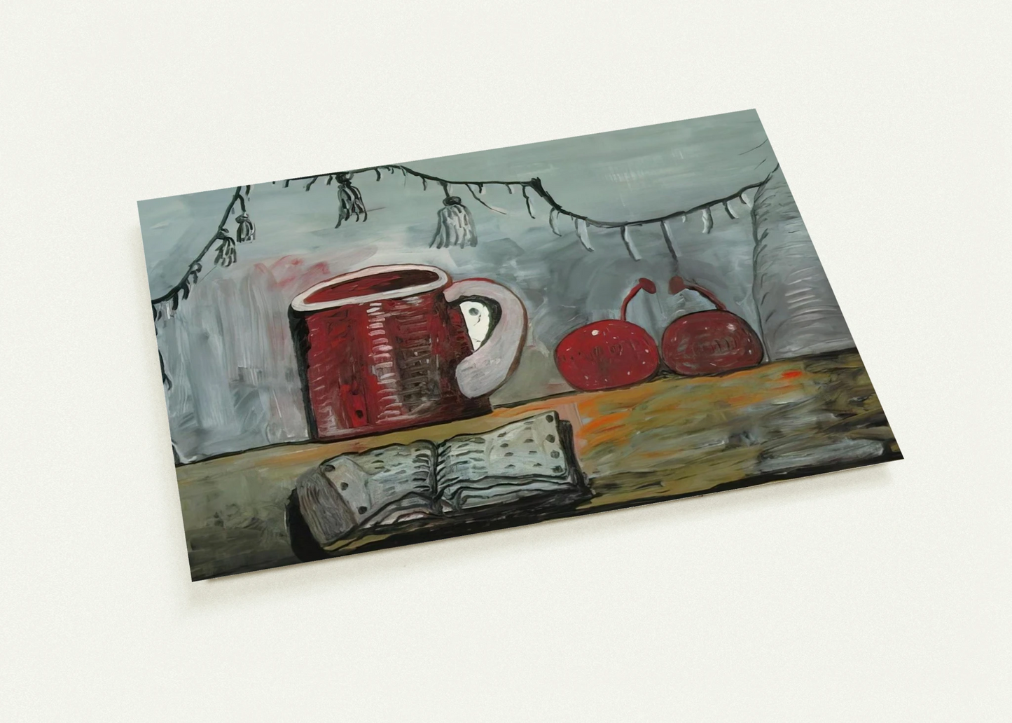 CURTAIN By Philip Guston Pack of 10 Post Cards | Philip Guston Post Cards | A6 (10.5 x 14.8 cm) - 4.1 x 5.8 inches