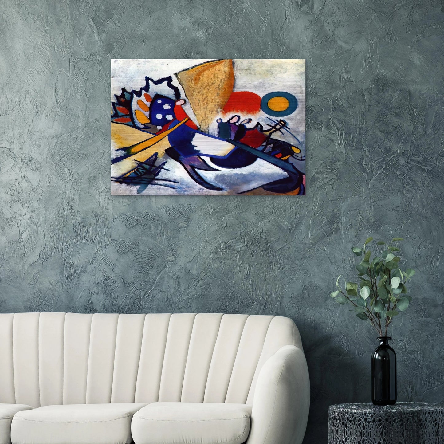IMPROVISATION 209 1917 - Wassily Kandinsky Brushed Aluminum Print - 70x100 cm / 28x40 inches | Wassily Kandinsky Aluminum Print | Wassily Kandinsky Prints