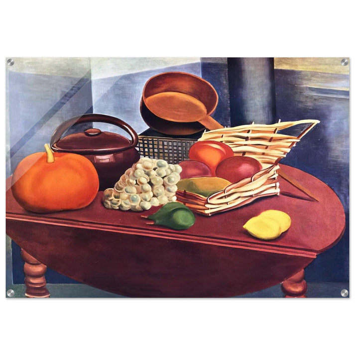 STILL LIFE - Moise Kisling Acrylic Print - 70x100 cm / 28x40″ inches | Moise Kisling Wall Art | Moise Kisling Prints
