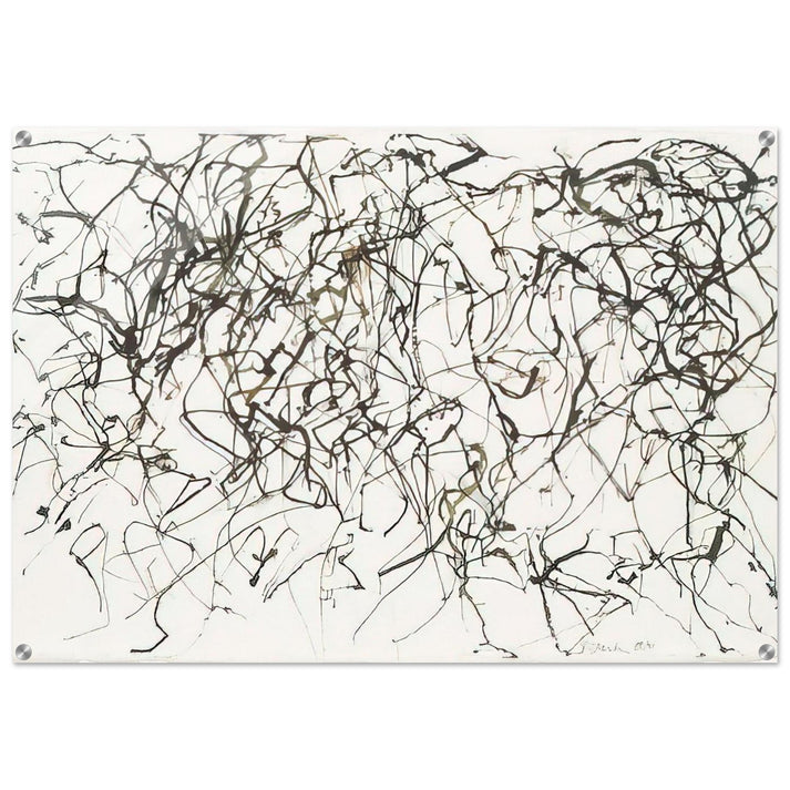 St. Barts 10 - 1991 - Brice Marden Acrylic Print - 70x100 cm / 28x40″ inches