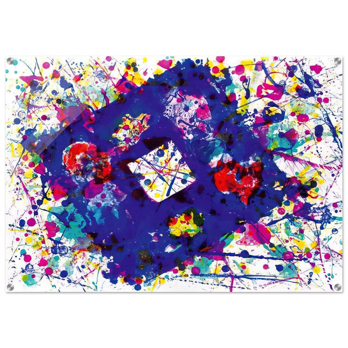 Untitled SF 259 - Sam Francis Acrylic Print - 70x100 cm / 28x40″ inches