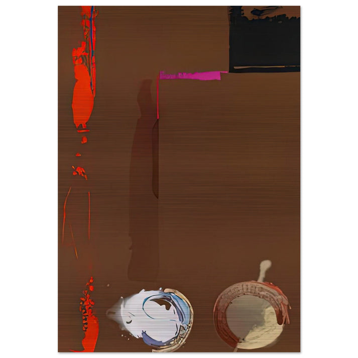 Syzygy, 1987- - Helen Frankenthaler Brushed Aluminum Print - 70x100 cm / 28x40 inches | Helen Frankenthaler Aluminum Print | Helen Frankenthaler Prints
