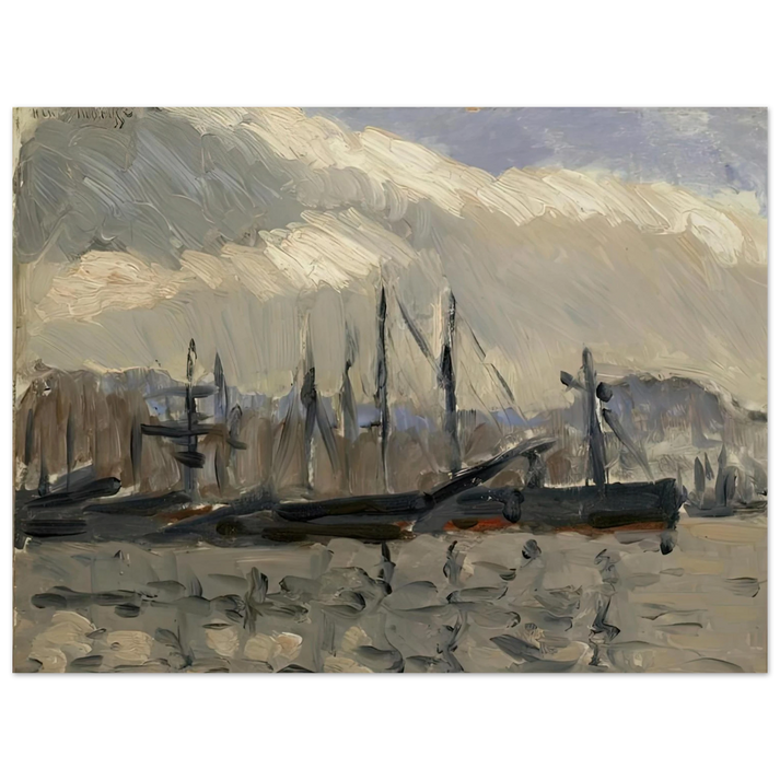 Henri Matisse - PORT DE CHERBOURG 75x100 cm / 30x40inches Fine Art Poster
