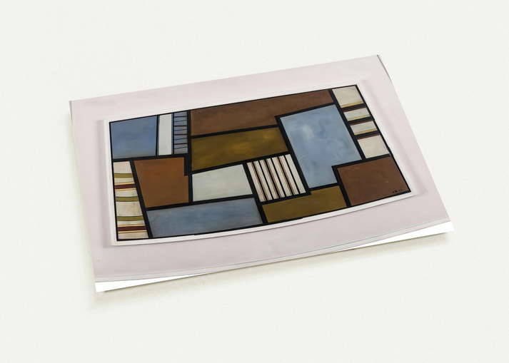 Mad II - 1945 By Carmelo Arden Quin Pack of 10 Post Cards | Carmelo Arden Quin Post Cards | A6 (10.5 x 14.8 cm) - 4.1 x 5.8 inches