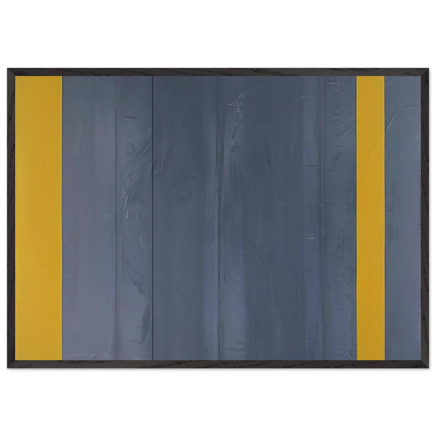 Untitled - Color Field Painting N4 - Gunther Forg 70x100 cm / 28x40 inches Framed Art Print – Black Wooden Frame