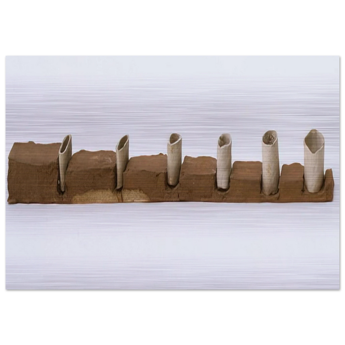 UNTITLED 1968 - Eva Hesse Brushed Aluminum Print - 70x100 cm / 28x40 inches | Eva Hesse Aluminum Print | Eva Hesse Prints