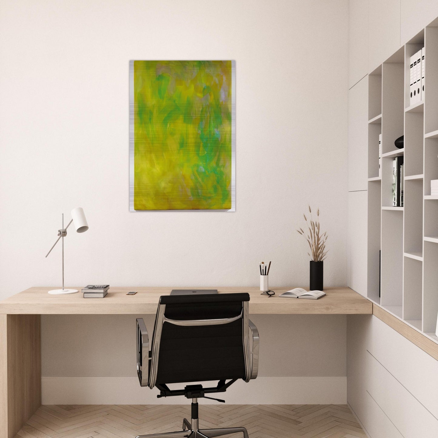 UNTITLED 1983 - Gotthard Graubner Brushed Aluminum Print - 70x100 cm / 28x40 inches | Gotthard Graubner Aluminum Print | Gotthard Graubner Prints