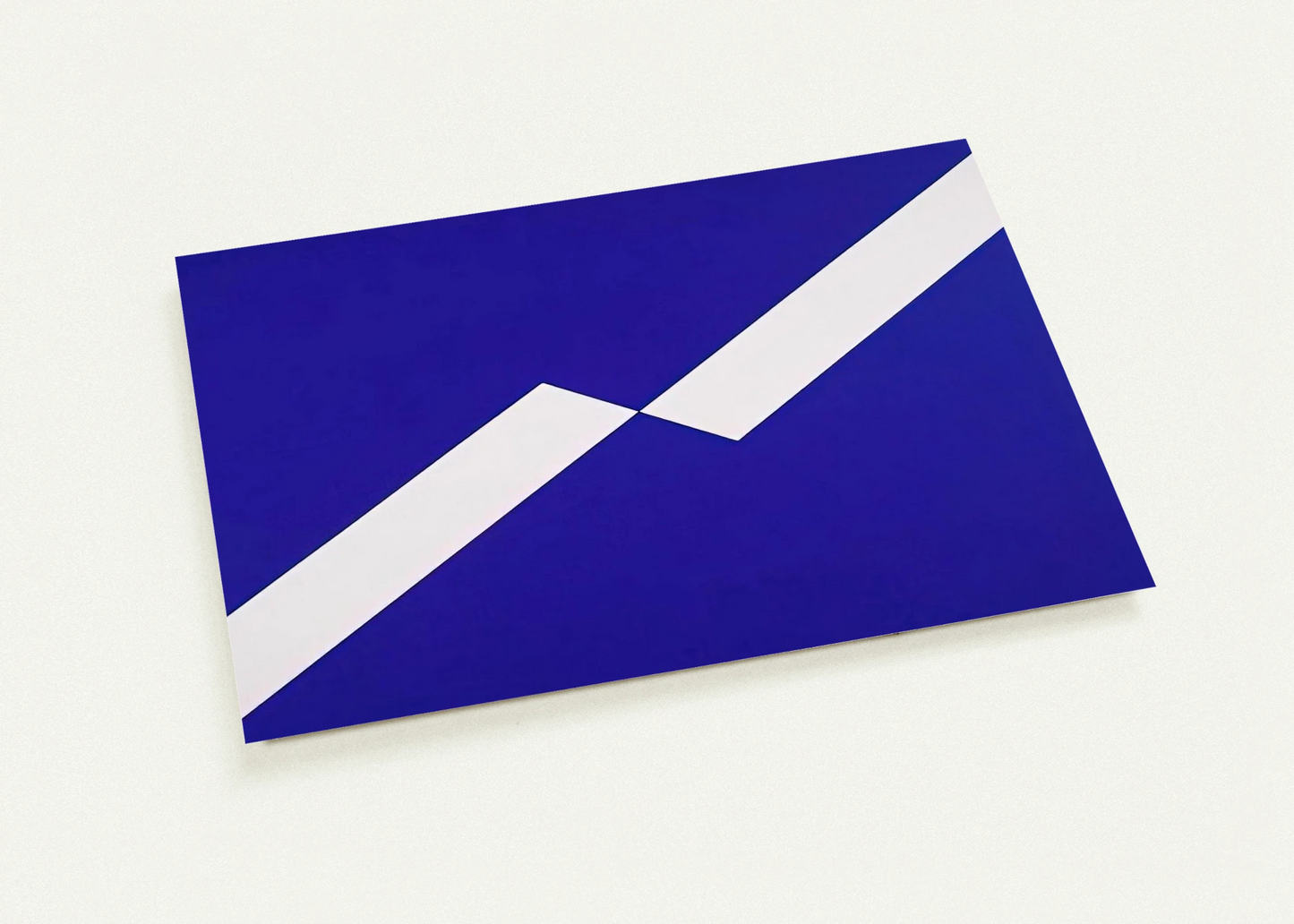Encounter - 2009 By Carmen Herrera Pack of 10 Post Cards | Carmen Herrera Post Cards | A6 (10.5 x 14.8 cm) - 4.1 x 5.8 inches