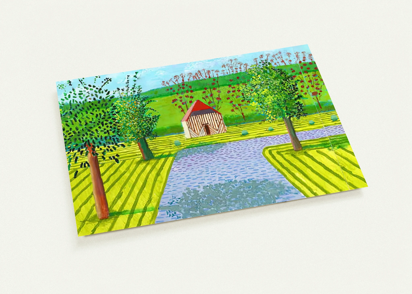 David Hockney By David Hockney Pack of 10 Post Cards | David Hockney Post Cards | A6 (10.5 x 14.8 cm) - 4.1 x 5.8 inches