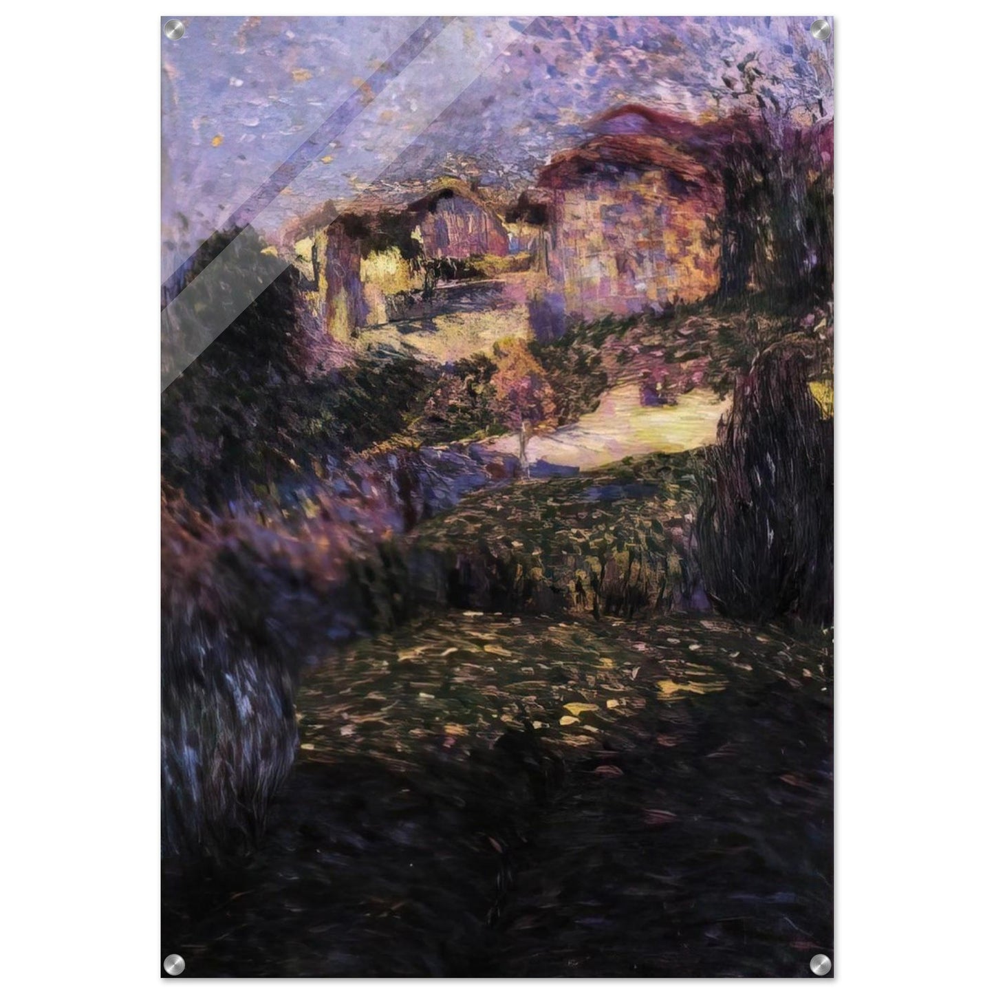 PAESAGGIO 1909 - Carlo Carra Acrylic Print - 70x100 cm / 28x40″ inches