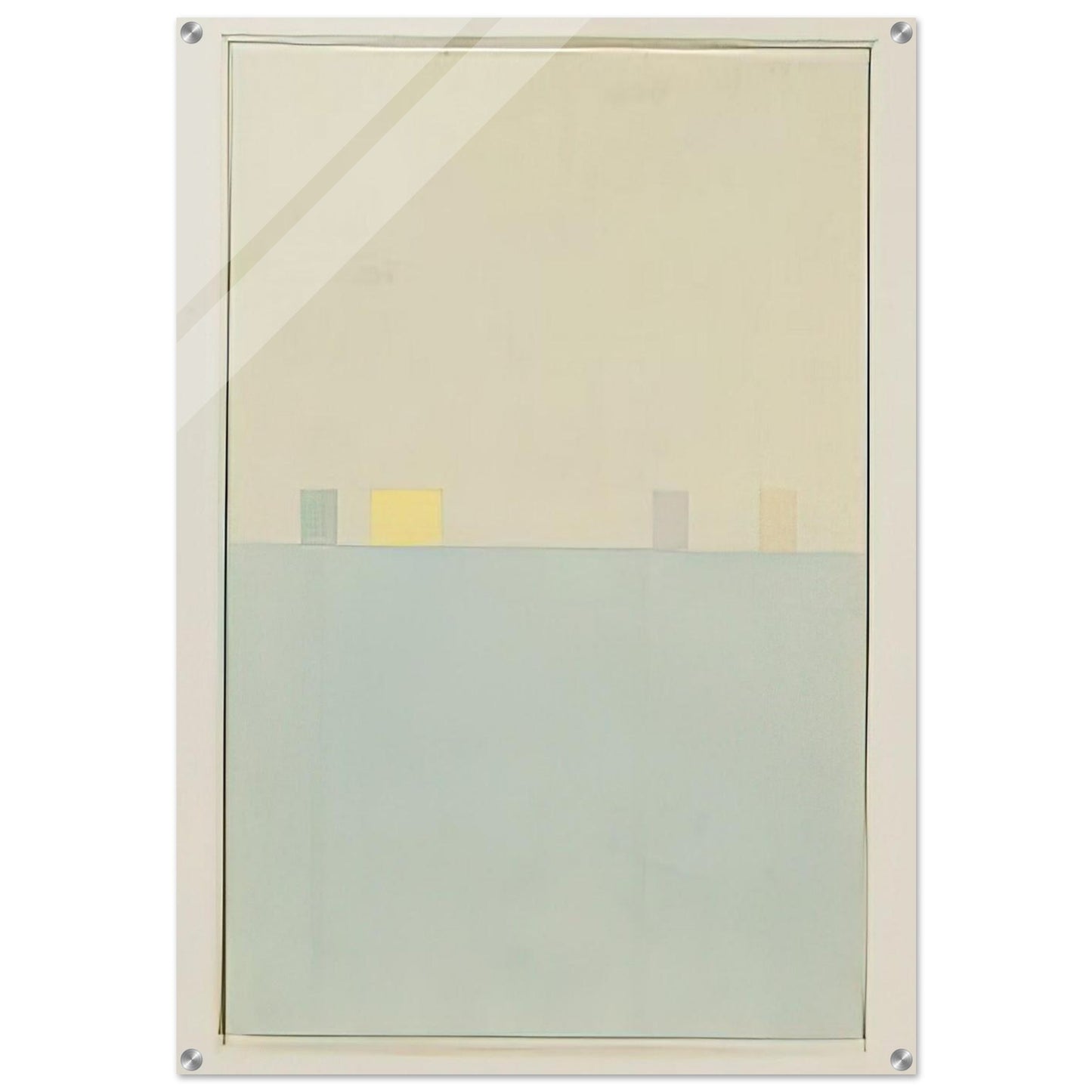 Spazio Luce - 1960 - Antonio Calderara Acrylic Print - 70x100 cm / 28x40″ inches | Antonio Calderara Wall Art | Antonio Calderara Prints