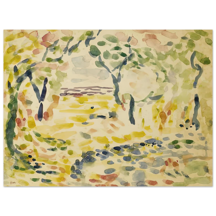 Henri Matisse - ETUDE POUR LE BONHEUR DE VIVRE 1905 75x100 cm / 30x40inches Fine Art Poster