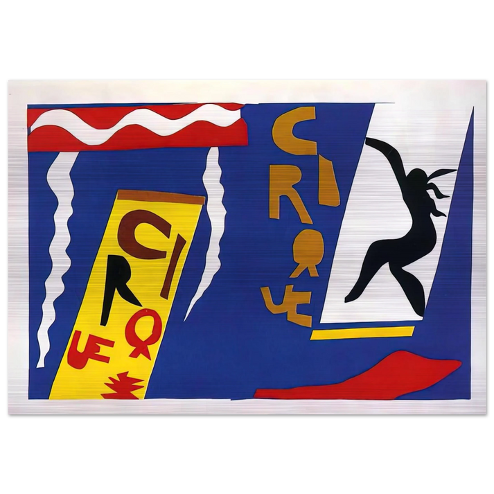 THE CIRCUS 1947 - Henri Matisse Brushed Aluminum Print - 70x100 cm / 28x40 inches | Henri Matisse Aluminum Print | Henri Matisse Prints