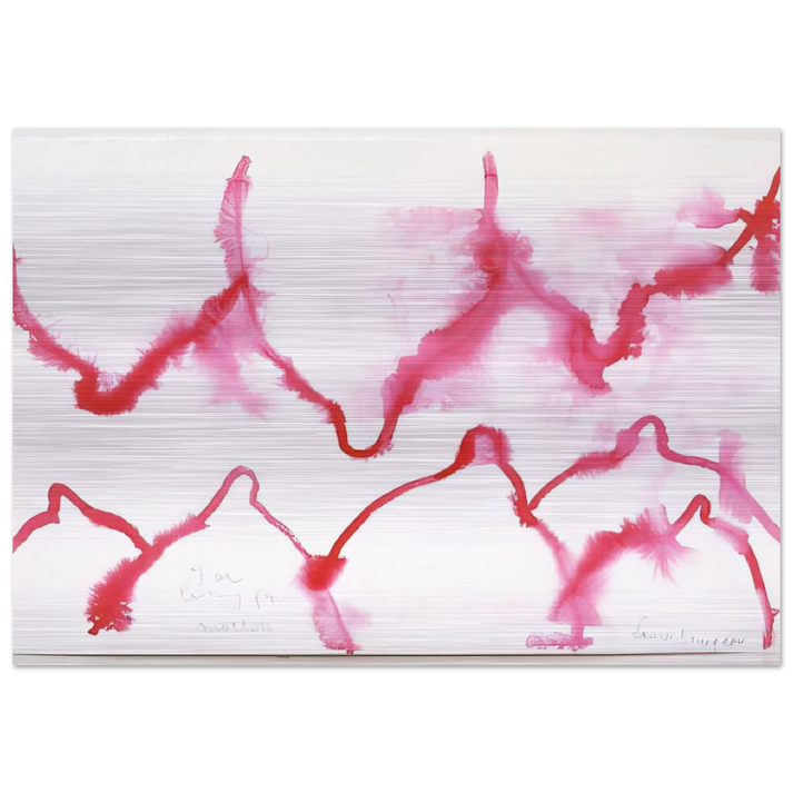 I AM LOOKING FOR MOTHERS 2007 - Louise Bourgeois Brushed Aluminum Print - 70x100 cm / 28x40 inches | Louise Bourgeois Aluminum Print | Louise Bourgeois Prints