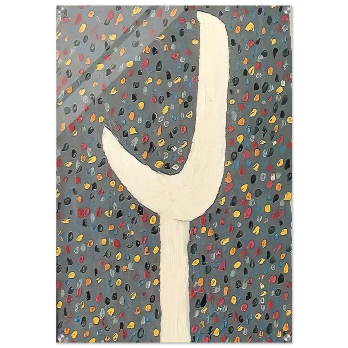 Tab Tied to the Moon Film - 1957 - Forrest Bess Acrylic Print - 70x100 cm / 28x40″ inches | Forrest Bess Wall Art | Forrest Bess Prints