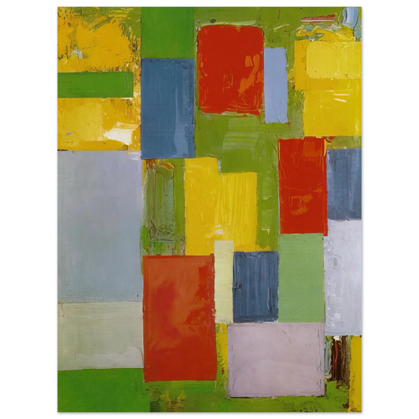 Hans Hofmann - Abstract Euphony 75x100 cm / 30x40inches Fine Art Poster
