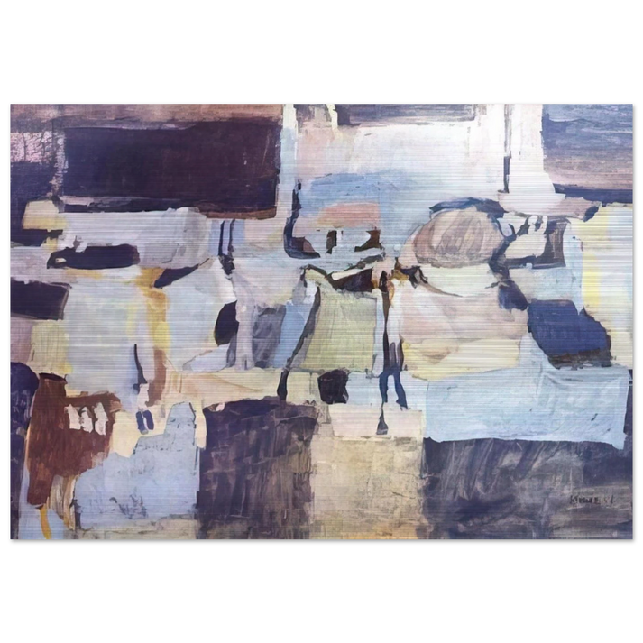Pintura - 1958 - Menez Brushed Aluminum Print - 70x100 cm / 28x40 inches | Menez Aluminum Print | Menez Prints