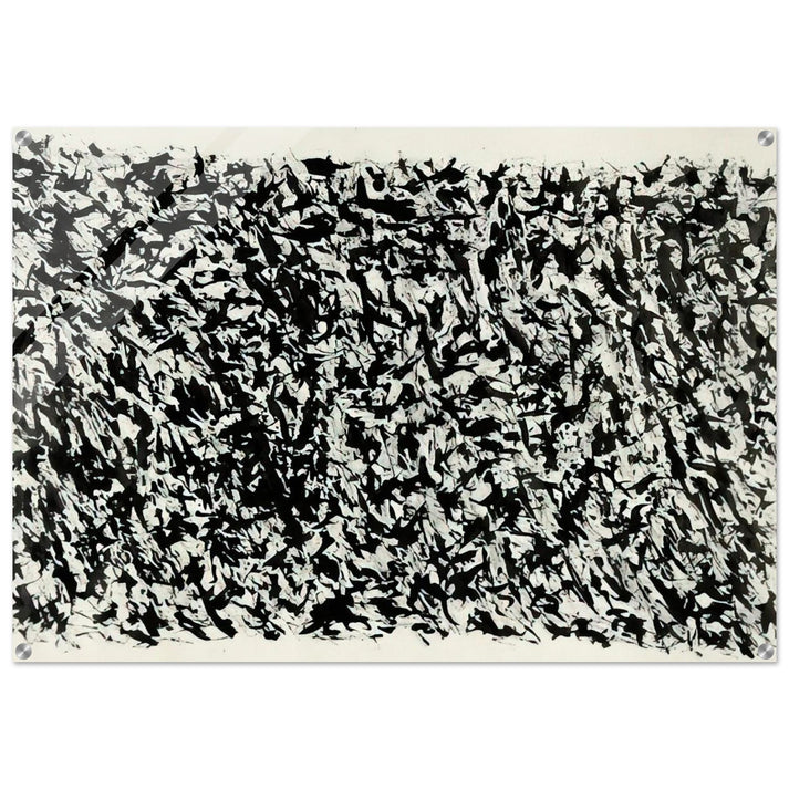Composition - Tachisme - Henri Michaux Acrylic Print - 70x100 cm / 28x40″ inches