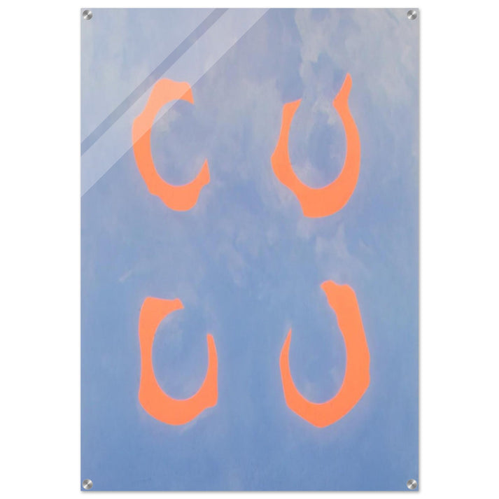 Red Chord - 1962 - Jeremy Moon Acrylic Print - 70x100 cm / 28x40″ inches | Jeremy Moon Wall Art | Jeremy Moon Prints