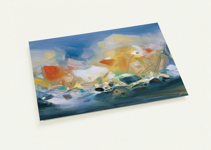 NUEE IMMAT RIELLE 2007 By Chu teh Chun Pack of 10 Post Cards | Chu teh Chun Post Cards | A6 (10.5 x 14.8 cm) - 4.1 x 5.8 inches